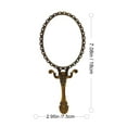 thumbnail image 3 of Makeup Mirror Retro Foldable Mirror Handheld Portable Mirror with Handle, 3 of 9
