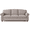 Beige, variant on ROGALIS 90" Nailhead Sofa, Rolled Arm Couch with Solid Legs, Chenille Fabric, Teal
