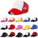 thumbnail image 4 of Gorra de béisbol de malla con protección solar de algodón con placa ligera de color sólido para hombres y mujeres, 4 of 4
