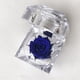 thumbnail image 1 of Mini rosa preservada de color Sapphire Blue en cajita de regalo. Mina’an-flor eterna Mini rosa preservada en color Sapphire Blue en pequeña cajita de acrílico para regalo, 1 of 4