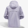 thumbnail image 4 of pstuiky camisa de manga larga para hombre, Blusa informal de color liso con capucha y manga larga raglán para hombre, resistente al sol, con cordón ajustable Tops de hombre xxl, 4 of 6