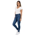 thumbnail image 3 of Pantalón Skinny Britos Jeans Mujer Azul Magic Pomp 023794, 3 of 5