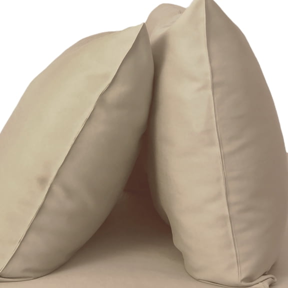 Cariloha Luxurious Sateen Resort Pillowcase Viscose from Bamboo Standard 2-Piece Set Stone