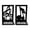 Note B222, variant on Yokua Metal Book End For Shelves Musical Note Bookend Slip Resistant Metal Bookend
