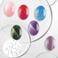 thumbnail image 2 of Gráficos de color de uñas transparentes de vidrio de 30 piezas., 2 of 4