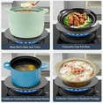thumbnail image 4 of Heat Diffuser Heat Conduction Plate Non Stick Flame Guard Simmer Plate for Gas Stove, 4 of 7