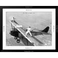 thumbnail image 5 of Art.com Daredevils Playing Tennis on a Biplane Photographic Print, Black Frame Wall Art, 40" x 32", 5 of 5