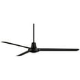 thumbnail image 5 of 60" Casa Vieja Turbina DC Modern Industrial Indoor Outdoor Ceiling Fan with Remote Control Matte Black Damp Rated for Patio Exterior House Home Porch, 5 of 7
