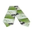 thumbnail image 1 of EREHome Bamboo Stone Table Runner 13x70 Inches Green Table Top Decoration, 1 of 5