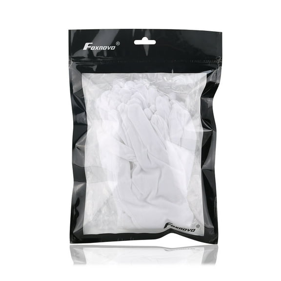 Nylon Glove Fingerprint-free Gloves Work Film Handling Working Foxnovo Lightweight Protective