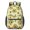 Sunflower Yellow Pattern-1, variant on Sunflower Yellow Pattern 17" Waterproof Oxford School Backpacks for Teens, S-Shape Padded Straps, for School, Travel, Hiking, Camping