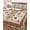 Orange, variant on Twin Quilt Bedding Set, Boho Geometric Reversible Summer Quilt 3 Pieces, Retro Rustic Chic Ethnic Abstract Patterned Lightweight Bedspreads Coverlets with 2 Pillow Shams for All Seasons