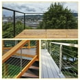 thumbnail image 7 of DSSTYLES 600FT 1/8" T316 Stainless Steel Cable, 7 x 7 Strands Construction, Come with a Cutter, for DIY Balustrades, Stair Cabling Project, Deck Railing, Porch Fence, String Lights Hanging Wire, 7 of 7