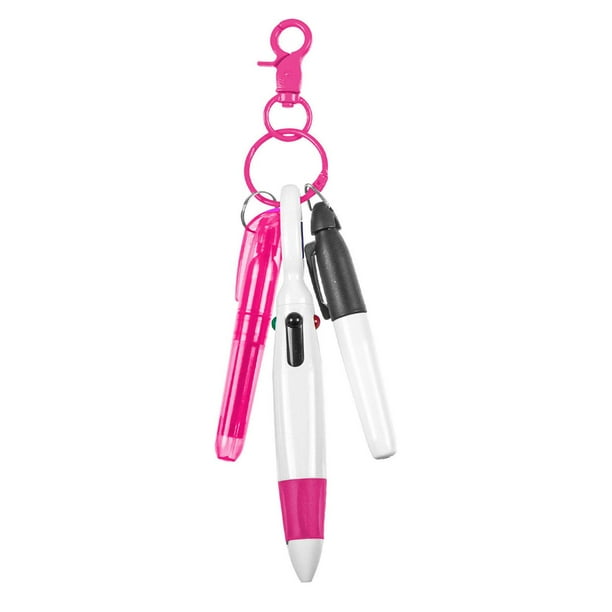 Bolígrafo retráctil para fiestas, regalo para el Día de la Enfermera, material de oficina multiusos. Rosa roja