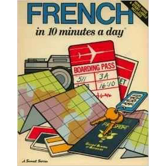 French in 10 minutes a day  10 minutes a day series , Pre-Owned  Paperback  0944502156 9780944502150 Kristine Kershul