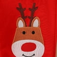 thumbnail image 6 of Gubotare Toddler Baby Boy Christmas Outfit Kids' Pants Set with Painted Boys Girls Coloring Shirt, Draw & Color Fun Designs 3T 4T (Red,3-4 Years), 6 of 6