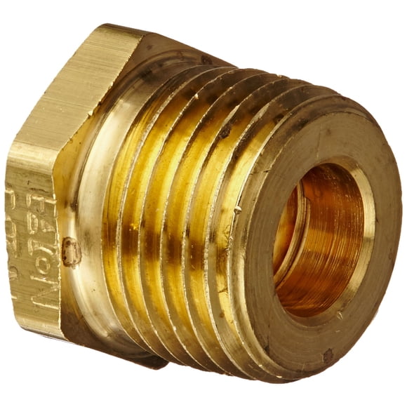 Eaton Weatherhead 3220X8X4 Brass CA360 Fitting, Bushing, 1/4" NPT Female x 1/2" NPT Male (Pack of 10)