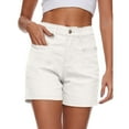 thumbnail image 2 of Seductiva Women's Shorts Women Denim Shorts Cut Mid Jean Shorts Womens Workout Shorts, 2 of 4