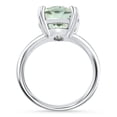 thumbnail image 3 of Pompeii 5Ct Green Amethyst Oval Ring 10k Gold (,), 3 of 3