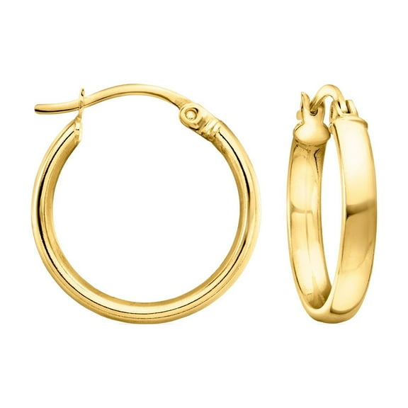 Ross-Simons 18kt Gold Over Sterling Hoop Earrings, Women's, Adult