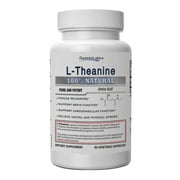 #1 L-Theanine by Superior Labs - 100% Pure, 250mg, 90 Vegetable Capsules - Made In USA, 100% Money Back Guarantee