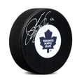 thumbnail image 1 of Dave Ellett Autographié Toronto Maple Leafs Retro Logo Rondelle, 1 of 2