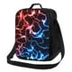thumbnail image 1 of Disketp Red And Blue Lightning Bolsa Térmica Estampada para Almuerzo, Lonchera para Hombres y Mujeres Adultos, 1 of 7