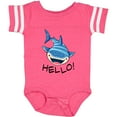 thumbnail image 3 of Inktastic Cute Whale Shark Says Hello Boys or Girls Baby Bodysuit, 3 of 5