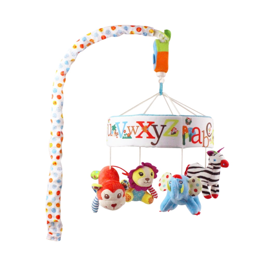 Baby Musical Crib Mobile Hanging Rotating Bell with Melodies Emotion Ease Infant Bed Decoration