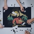 thumbnail image 3 of Stanley, Idaho, Camping Scene (1000 Piece Puzzle, Size 19x27, Challenging Jigsaw Puzzle for Adults and Family, Made in USA), 3 of 4