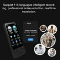 thumbnail image 3 of Language Translator, Online Offline 74 Languages Photo Translation 115 Languages Recording Translation Smart Translator 3.54 Inches  for Meeting for Travel, 3 of 7