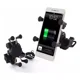 thumbnail image 3 of Base Soporte Porta Celular Para Moto/bicicleta Cargador Usb, 3 of 8