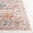 thumbnail image 6 of SAFAVIEH Arizona Wilmer Medallion Polyester Area Rug, Sage/Rust, 8' x 10', 6 of 13