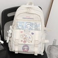 thumbnail image 4 of Sanrios Hello Kittys Backpack Anime Kawaii Cartoon Figure Casual Student Schoolbag Backpack Versatile Large Capacity Halloween, 4 of 4