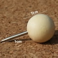 thumbnail image 2 of MOKKHNB 60 Pcs Poster Mounting Pins for Office Use Ivory, 2 of 8