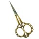 thumbnail image 5 of Tijeras de Costura de Sastre de Acero Inoxidable de Estilo Europeo Vintage Herramienta de de Bricoje Oro Macarena Tijeras de corte a medida, 5 of 5