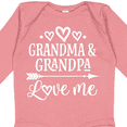 thumbnail image 4 of Inktastic Grandma Grandpa Love Me Grandchild Boys or Girls Long Sleeve Baby Bodysuit, 4 of 5