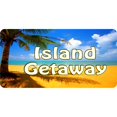 thumbnail image 1 of Plaque License pour une Escapade sur l'Île, 1 of 1