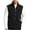 Black, variant on WIZUTIZ Men's Fleece Vest Multi-Zipper Pocket Stand Collar Sleeveless Fishing Outerwear Polyester Insulated Warm for Winter Outdoor Daily Casual Wear