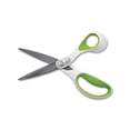 thumbnail image 3 of CarboTitanium Bonded Scissors 8" Long, 3.25" Cut Length, White/Green Straight Handle, 3 of 5