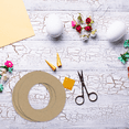 thumbnail image 4 of Paper Accents Chipboard Wreath Rings - 6", Pkg of 4, 4 of 7