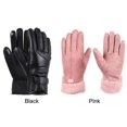 thumbnail image 1 of Esquí Ergonomía Guantes cálidos de invierno Calentador de dedos completos para ciclismo (Negro), 1 of 4