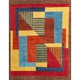 thumbnail image 1 of Ahgly Company Indoor Rectangle Abstract Red Abstract Area Rugs, 2' x 3', 1 of 6