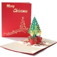 thumbnail image 1 of 3D Christmas Cards, Pop Up Christmas Card, Christmas Greeting Cards With Envelopes, Best Gift For Christmas (Christmas Tree), 1 of 4