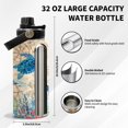 thumbnail image 2 of Regalos De Tortugas Marinas Para Mujeres, Botella De Agua De Playa De Tortugas, Vaso Con Tapa, 32 Oz, Tortugas, Playa, Océano, Regalo Temático Costero, Regalos De Navidad Para Partidarios De La Conser, 2 of 5