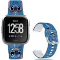 thumbnail image 1 of Pulseras para relojes inteligentes Hepsun Stitch Art de 23 mm compatibles con Fitbit Versa, 1 of 7