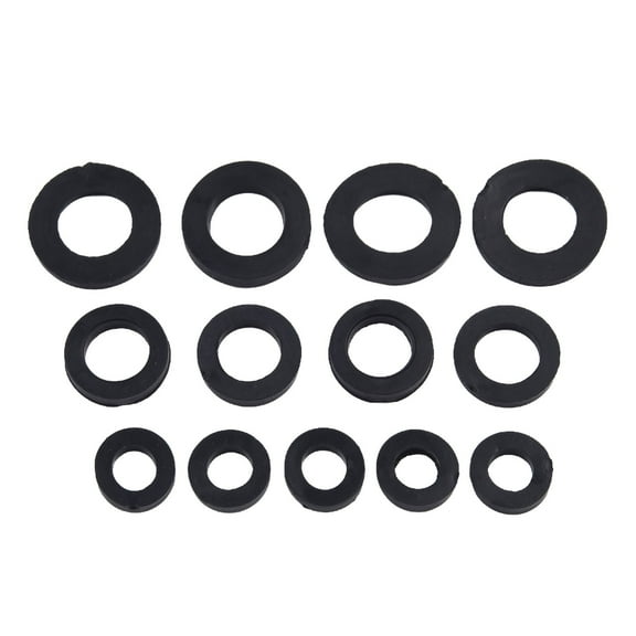 AFQH 13PC Mixed Tap Washers Rubber Washers Faucet SealingRing/Leak-proof Rubber Gasket Tap Seal Drip Sink Shower Hose O-Ring Gasket