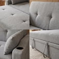 thumbnail image 4 of Sofá Cama Easy Living Sander Gris Oscuro, 4 of 6