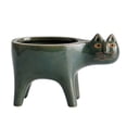 thumbnail image 2 of Succulent Plant Pots Interesting Cat Shape Planter Ceramic Garden Pots Ornament For Office Home Desk Decor, 2 of 2