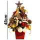 thumbnail image 2 of Árbol de Navidad de escritorio, mini árbol de decoración navideña, decoración navideña para mesa, escritorio y mostrador, 2 of 5